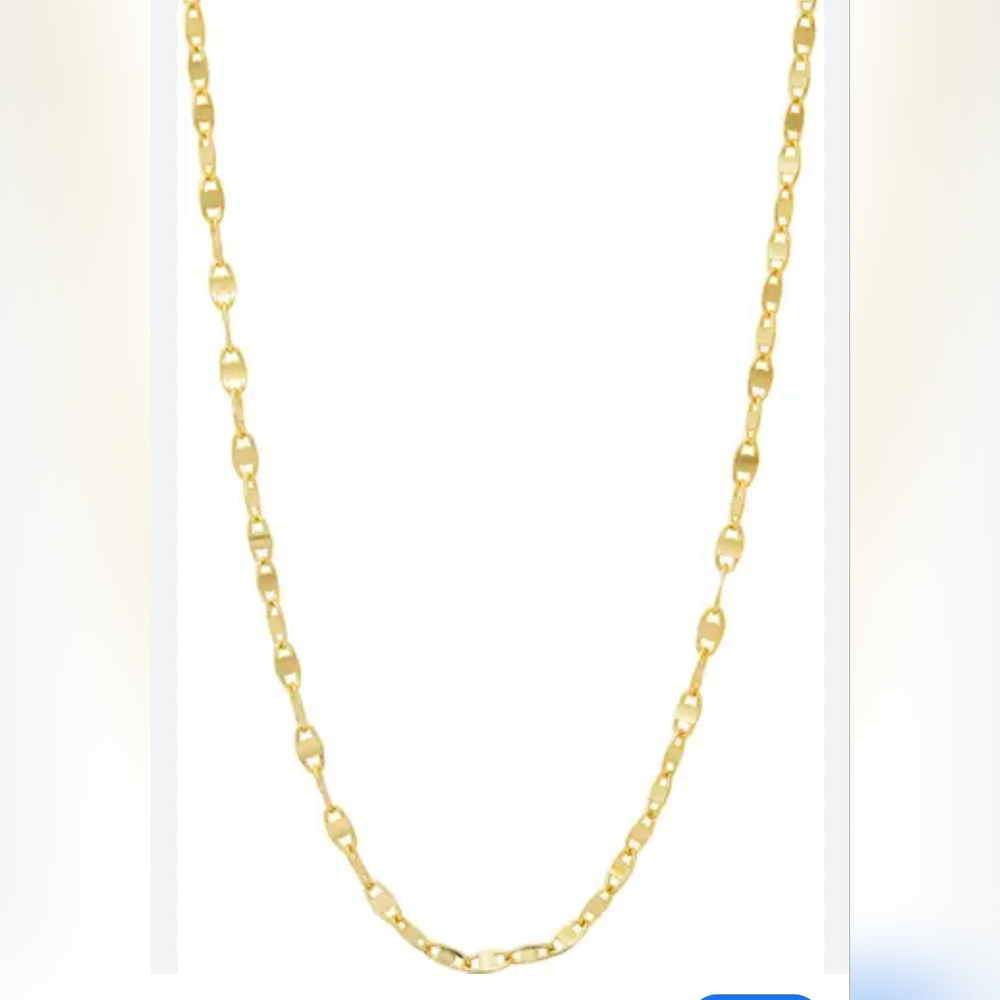 Mirror Mariner Chain Necklace SAVVY CIE JEWELS